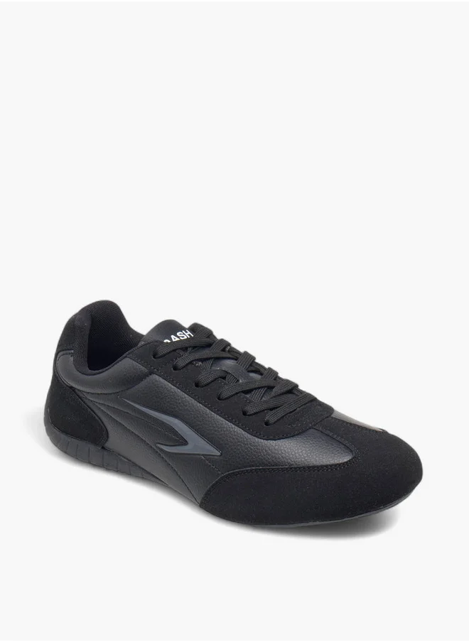 داش Logo Detail Sports Shoes with Lace-Up Closure