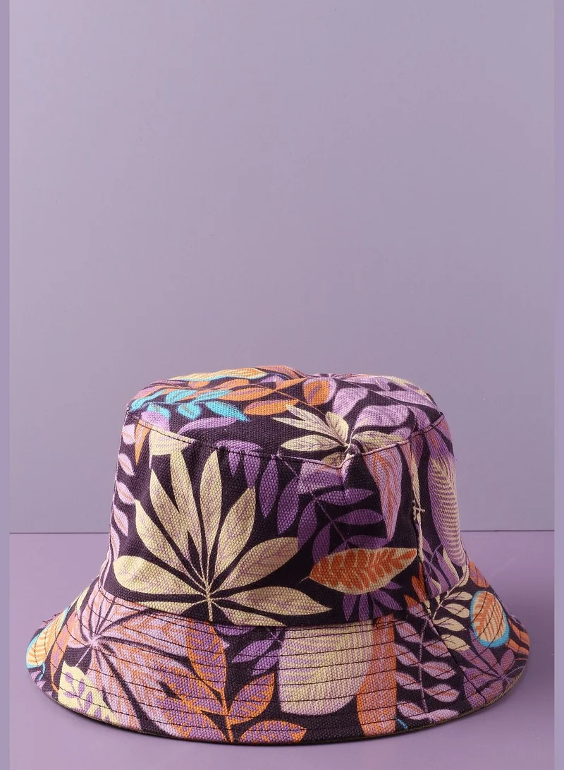 Haute Sauce Floral Print Bucket Hat