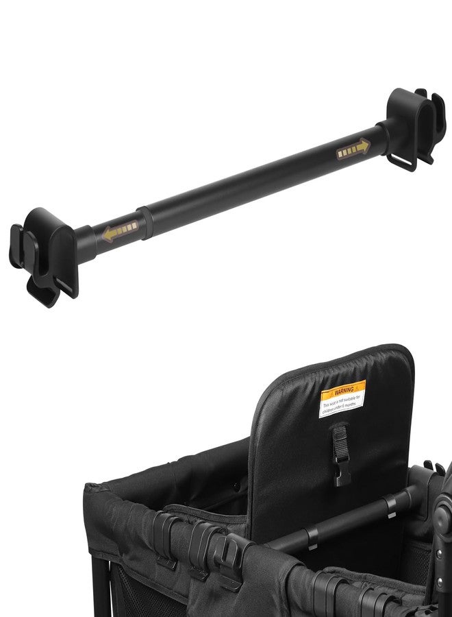 Myvikcar Universal Forward-Facing Stroller Wagon Support Bar,Length Adjustable Crossbar with Hook-Built in,Easy to Install & Remove Bus-Style Seating Upgrade Accessories - Image 1