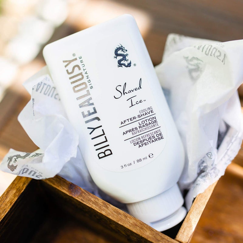 Billy Jealousy Shaved Ice After Shave Balm for Men with Aloe Leaf Juice, Cools & Hydrates Skin, Relieves Razor Irritation and Prevents Ingrown Hairs, 3 Fl Oz - Image 4