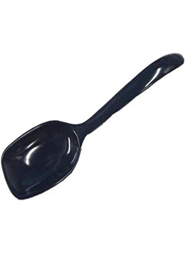 Gourmac Mini 7.5" Cobalt Blue Melamine Spoon - Image 2