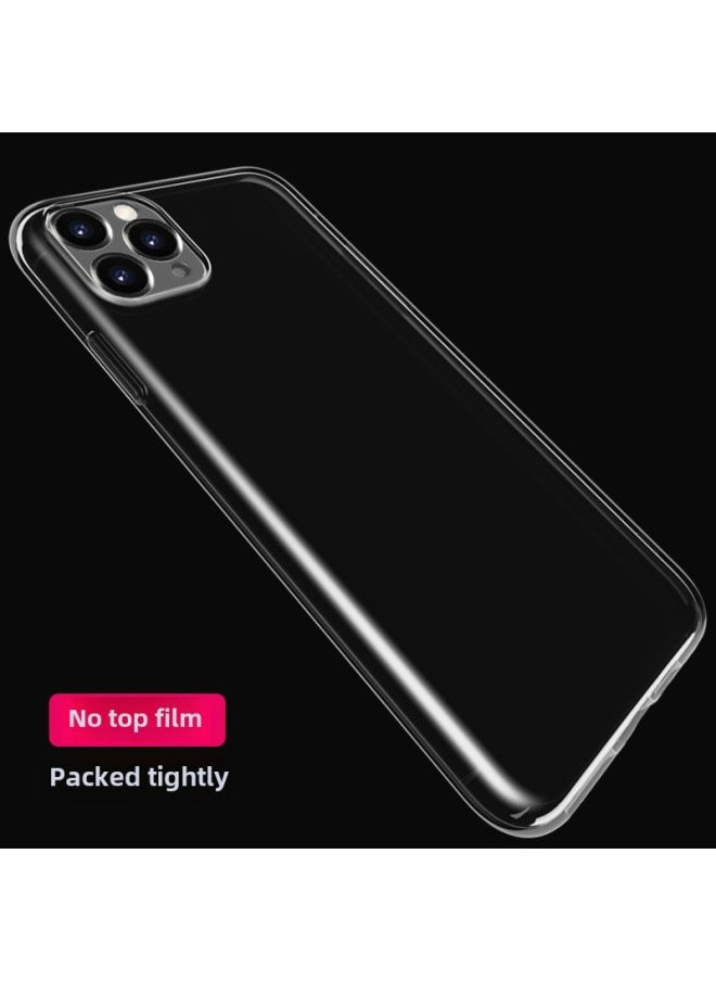 Generic - Suitable For Iphone16 Transparent TPU Mobile Phone Case Apple 16Pro Fine Hole Soft Case 15 Special Mobile Phone Case In Stock-Color:Transparent-Applicable Model:13 Promax - Image 1