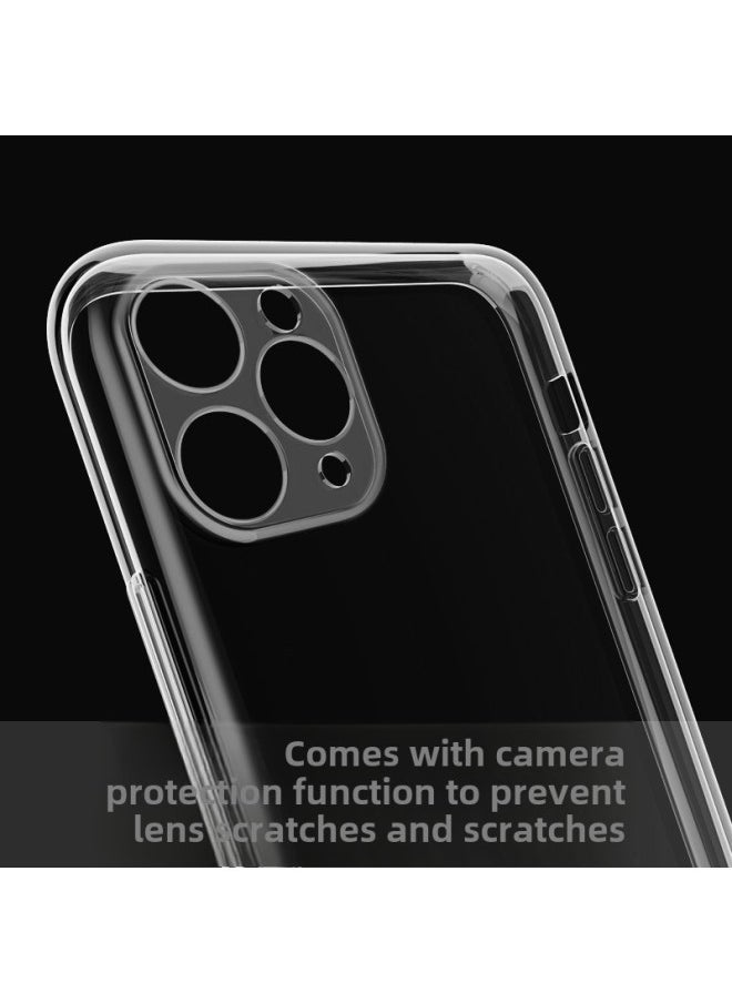 Generic - Suitable For Iphone16 Transparent TPU Mobile Phone Case Apple 16Pro Fine Hole Soft Case 15 Special Mobile Phone Case In Stock-Color:Transparent-Applicable Model:13 Promax - Image 1
