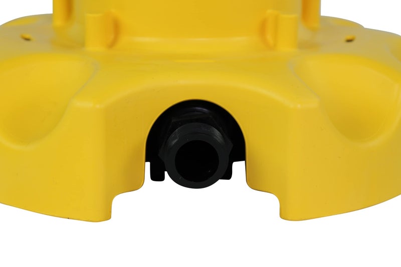 WAYNE - WaterBUG AUTO 1/4 HP 1900 GPH Auto On/Off Submersible Pump with Multi-Flo Technology - Water Removal and Transfer Pump, Yellow - Image 4