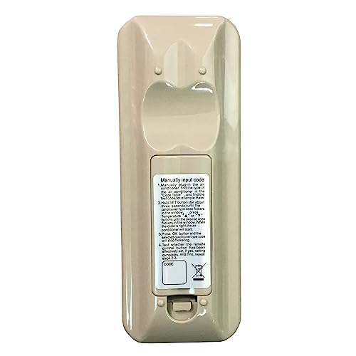 Kassionel Universal AC Remote Control Compatible for Air Conditioner LG/Hitachi/Panasonic/Samsung/Sharp/Fujitsu/Mitsubishi/TCL/Haier/Helton/Hemilton/Hisense/Daikin Air Conditioner CR-1028E - Image 3