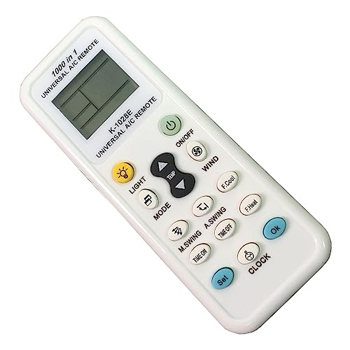 Kassionel Universal AC Remote Control Compatible for Air Conditioner LG/Hitachi/Panasonic/Samsung/Sharp/Fujitsu/Mitsubishi/TCL/Haier/Helton/Hemilton/Hisense/Daikin Air Conditioner CR-1028E - Image 5
