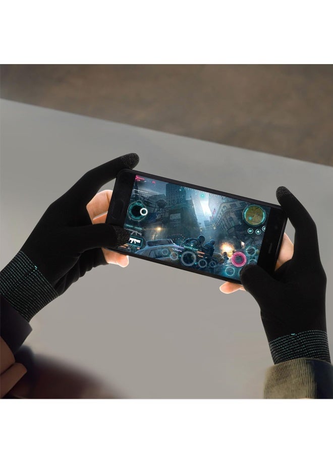 1 Pairs of Touchscreen Finger Gloves,Gaming Finger Gloves for Mobile Gaming - Image 4