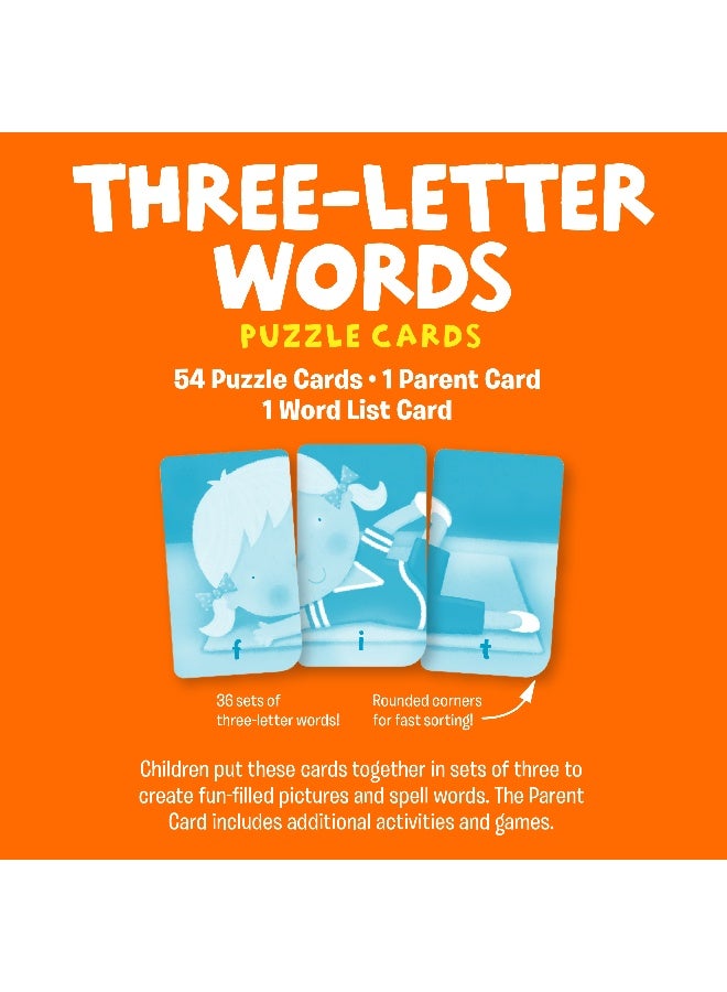 Hinkler School Zone Three-Letter Words Puzzle Cards – Build Word Skills with Fun - Image 4