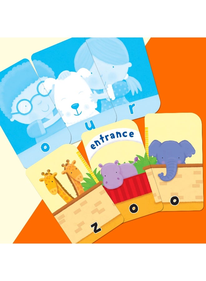 Hinkler School Zone Three-Letter Words Puzzle Cards – Build Word Skills with Fun - Image 3