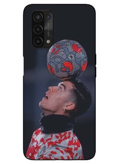 Service Zone Protective Printed Mobile Back Cover For Football Players For Oppo A92s 