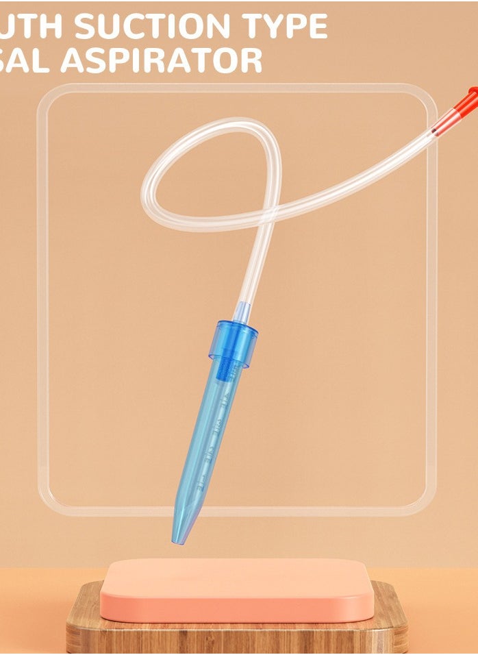 Generic - Nasal Aspirator For Infant Babies With 24 Replacement Filters | 100% Safe Clean Snot Sucker Baby Nose Cleaner For Toddlers 0 To 2 Years Blue - Image 1