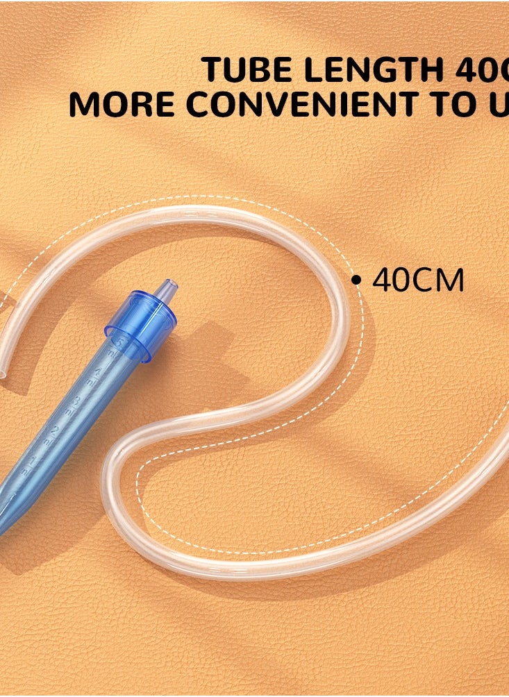 Generic - Nasal Aspirator For Infant Babies With 24 Replacement Filters | 100% Safe Clean Snot Sucker Baby Nose Cleaner For Toddlers 0 To 2 Years Blue - Image 1