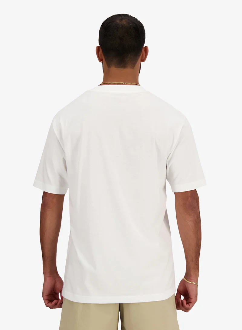 نيو بالانس تيشيرت أساسي من القطن