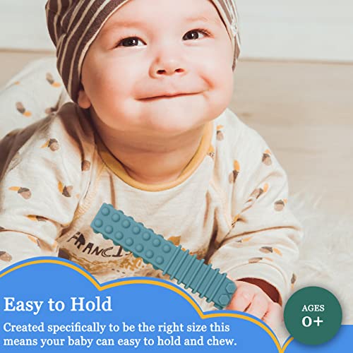 Atsky Sensory Chewy Toys for Autistic Children, 5 Pack Chew Sticks for Kids with Autism, ADHD, SPD, Chewies with Special Needs, Silicone Tubes Teething Toys for Babies - Image 5