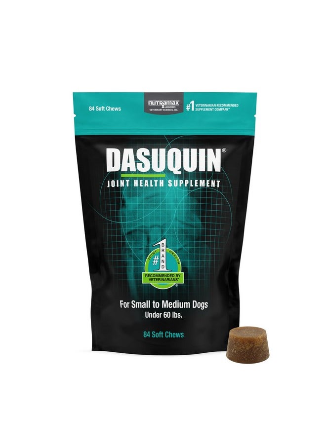 Nutramax Laboratories Nutramax Laboratories Dasuquin Joint Health Supplement for Small to Medium Dogs - With Glucosamine, Chondroitin, ASU, Boswellia Serrata Extract, Green Tea Extract, 84 Soft Chews  - Image 1