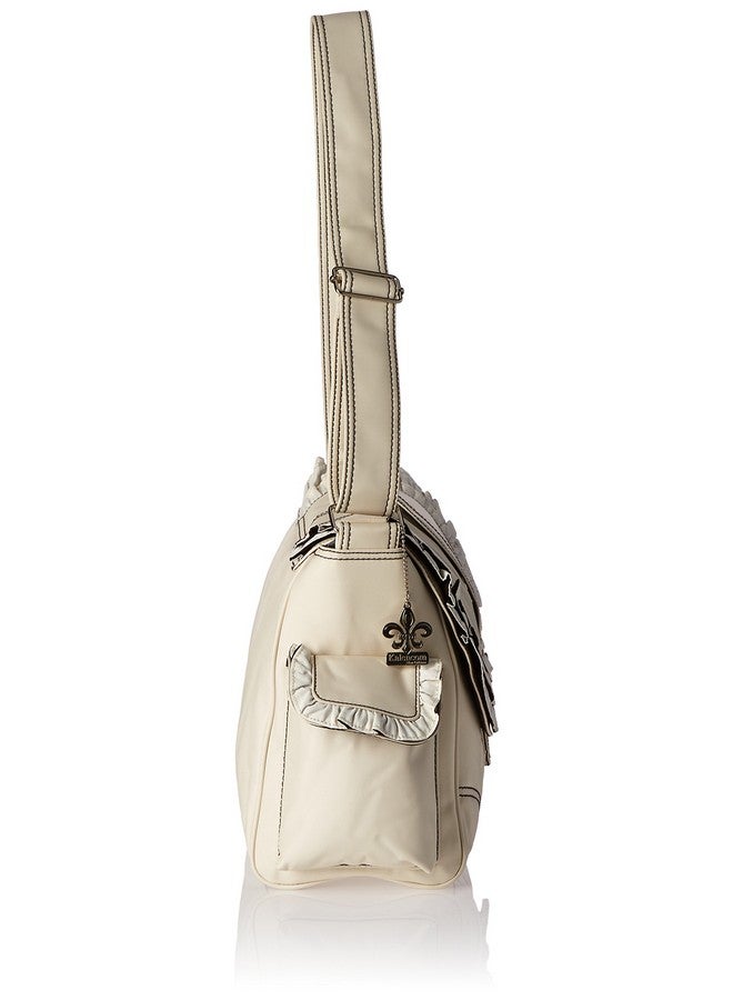 Kalencom Diaper Bag, Miss Prissy Champagne/Chocolate - Image 2