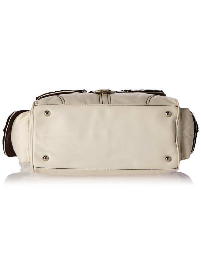 Kalencom Diaper Bag, Miss Prissy Champagne/Chocolate - Image 3