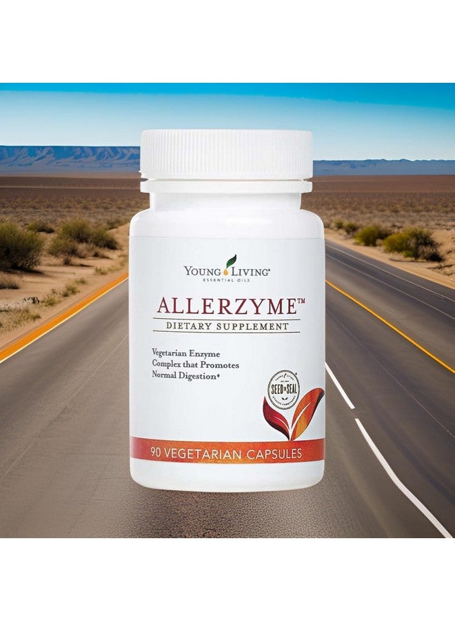 يونغ ليفينغ كبسولات المكملات الغذائية Young Living Allerzyme - 90 كبسولة - مركب إنزيم نباتي مع زيوت عطرية فاخرة من الطرخون والزنجبيل لدعم الهضم - Image 5