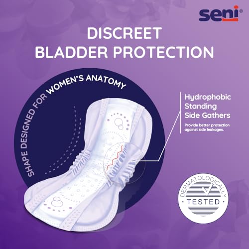 Seni Lady Premium Ultimate Long Bladder Control Pads | 52 Pcs - Pack of 2 | Overnight Bladder leakage Protection | Highly Absorbent | Rash Free | Breathable & Comfortable - Image 4