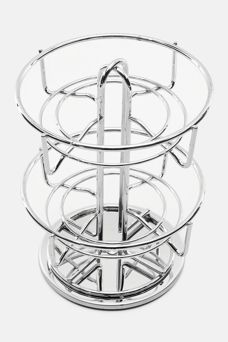 KitchenCraft Coffee Capsule Dispenser, Silver - Image 1