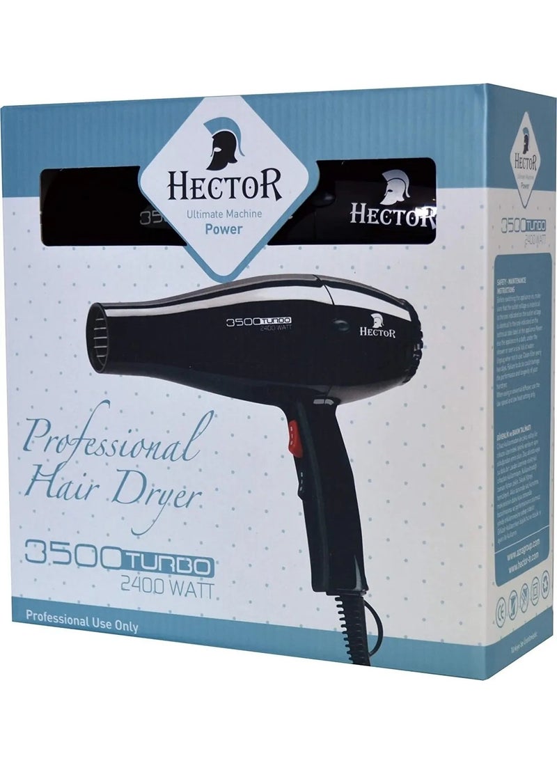 HECTOR - مجفف شعر محترف تو turbo 3500 ومجفف Blow 2400 واط - Image 1