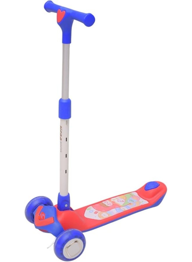 Whynot Kids scooter, LED scooter, 3 wheel scooter, Adjustable scooter, Scooter for kids, Outdoor toys for kids, Scooter model 808, Children scooter - Image 2