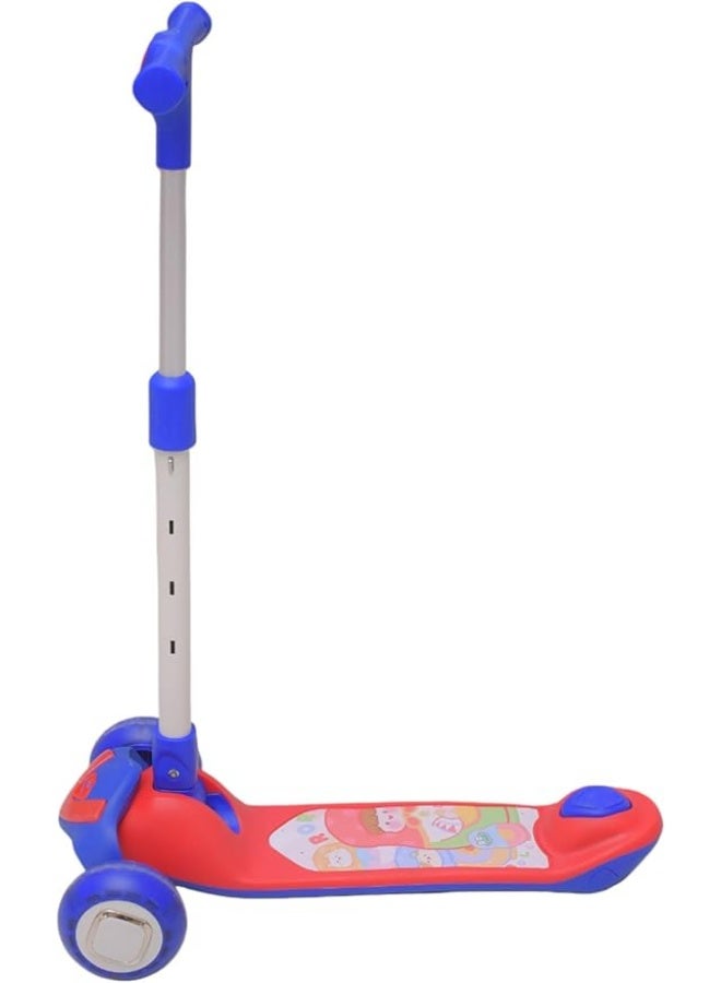 Whynot Kids scooter, LED scooter, 3 wheel scooter, Adjustable scooter, Scooter for kids, Outdoor toys for kids, Scooter model 808, Children scooter - Image 4