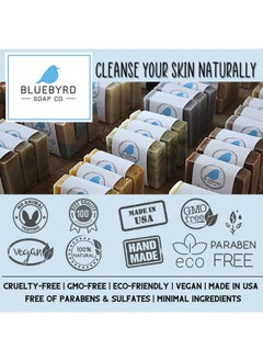BLUEBYRD SOAP CO. Bluebyrd Soap Co. Sugar Plum Fairy Soap Bar | Fun Bath Soap for Kids, Children, Teens | Handmade Natural Organic Shea Butter Soap for All Skin Types | Stocking Stuffer (Plum)  - Image 5