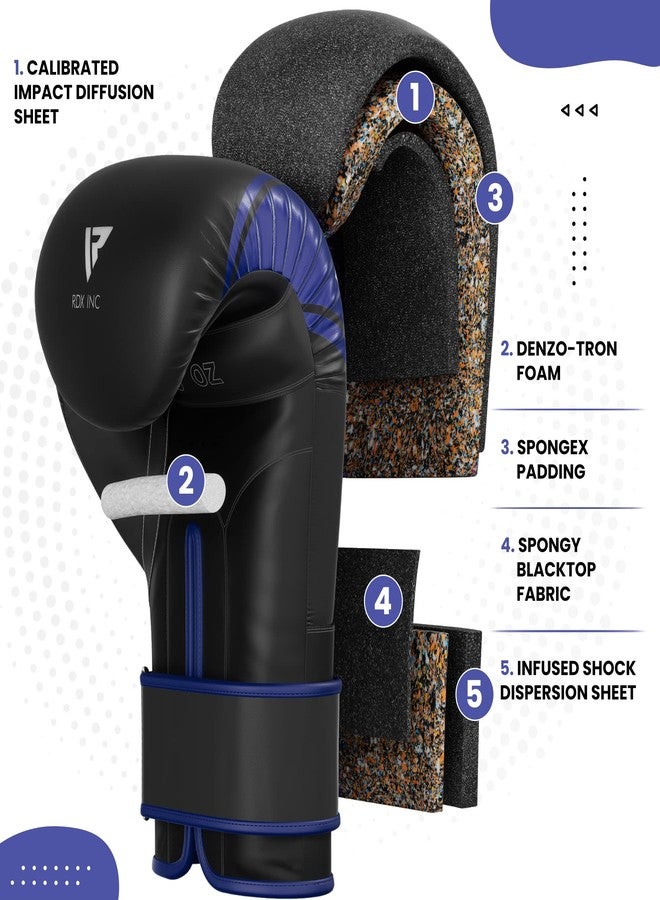 RDX Kids Boxing Gloves, 6oz 4oz Junior Training Mitts, Maya Hide Leather Ventilated Palm, Muay Thai Sparring MMA Kickboxing, Punch Bag Speed Ball Focus Pads Punching Workout, Youth Games Fun - Image 5