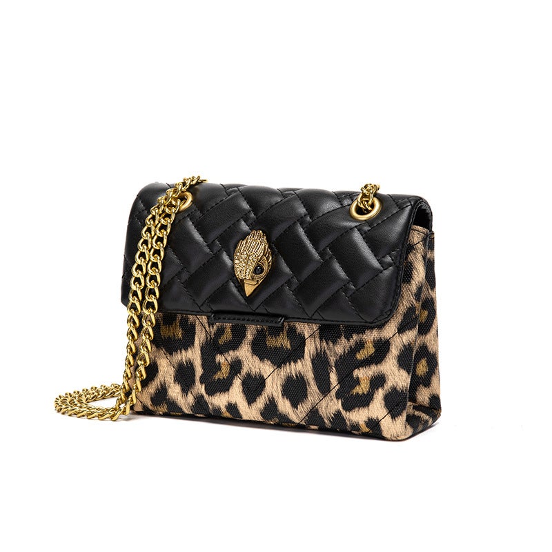 Kurt Geiger Women's Quilted Chain Shoulder Bag Crossbody Bag with Eagle Head - Image 3