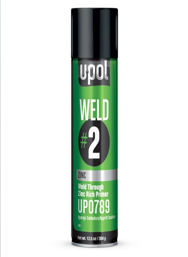 U-POL WELD/AL WELD-2 450ml Zinc Rich Primer - Grey/green
