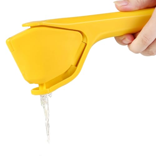 ToGeeKa Lemon Squeezer, Effortless Manual Flat Lime Juicer Squeezer, Hand Citrus Press, Folds Design For Saving Space Storage, Easy to Make Juice From Lemon, Lime, Cirtus, Orange, Fruits - Image 1