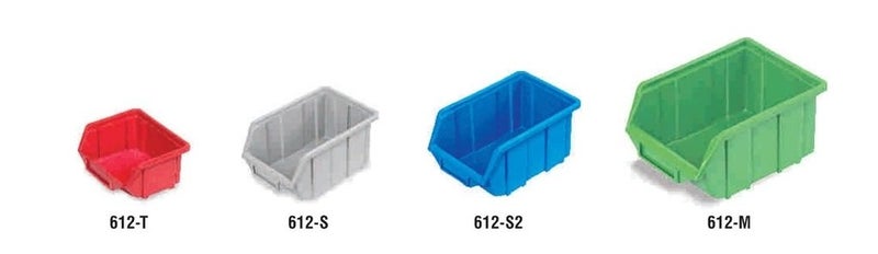 612-T حاوية صناعية، 100x110x53 مم