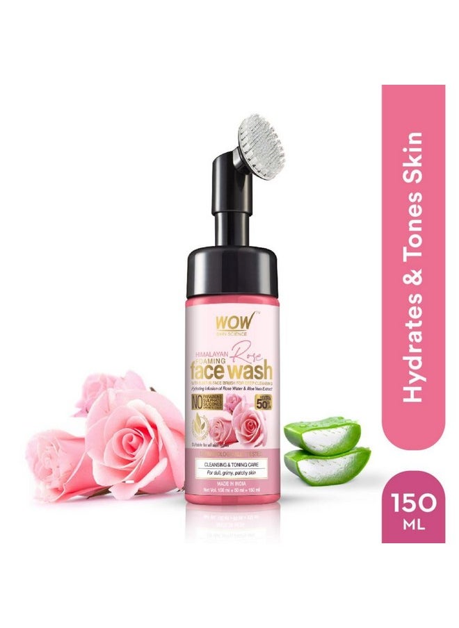 Himalayan Rose Foaming Face Wash With Built-In Face Brush - 150Ml - pzsku/Z6061885979C8100B5703Z/45/_/1730799008/58143210-aa9e-4c1e-b8e3-f7ae625e781e