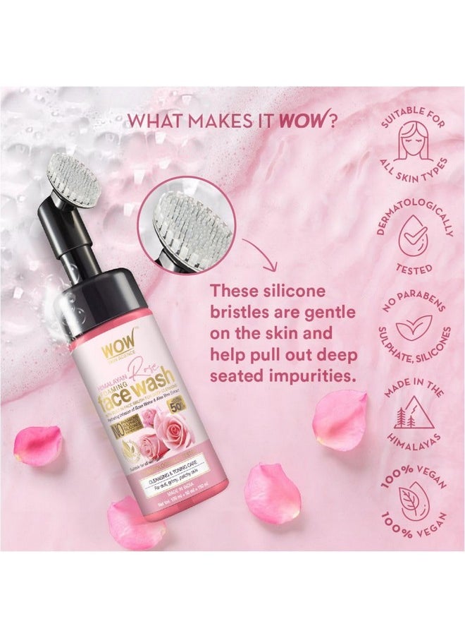 Himalayan Rose Foaming Face Wash With Built-In Face Brush - 150Ml - pzsku/Z6061885979C8100B5703Z/45/_/1730799012/f30aa5c0-a6dd-427c-a970-9d8775942569