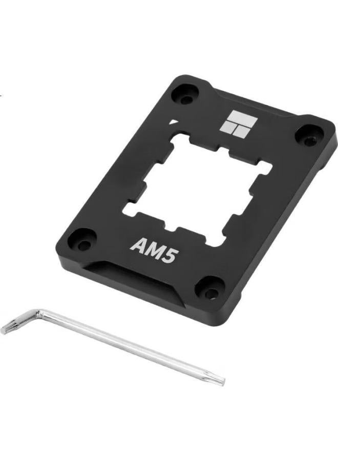 Thermalright إطار تأمين ثيرمالرايت Amd-Am5 Secure Frame V2 أسود، إطار تثبيت آمن لوحدة المعالجة المركزية، سبائك الألمنيوم بالكامل + وسادة عزل، ملحقات التبريد، Asf V2 أسود - Image 3