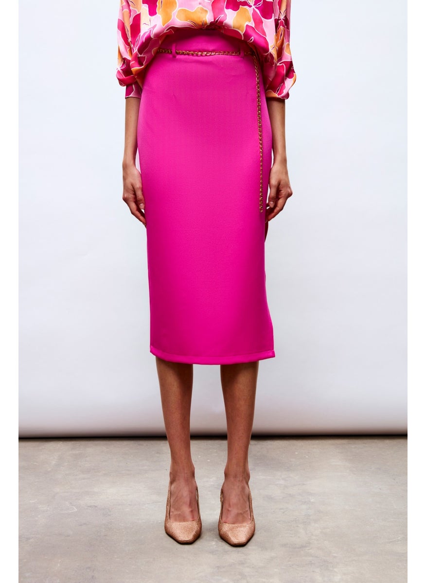 Chain Belt Pencil Skirt - Fuchsia - pzsku/Z606194633F618EA98595Z/45/_/1740639447/2c602432-f34a-45b0-9f9c-3959f2457da7