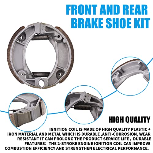 JINGKE Front and Rear Brake Shoes Kit for Honda CR60 XR70 CRF70F CR80 XR80 CRF80F XR100R CRF100F - Image 3