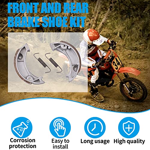JINGKE Front and Rear Brake Shoes Kit for Honda CR60 XR70 CRF70F CR80 XR80 CRF80F XR100R CRF100F - Image 4