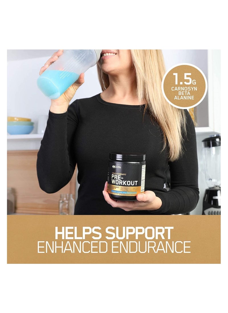 Optimum Nutrition - Gold Standard Pre-Workout, Vitamin D for Immune Support, with Creatine, Beta-Alanine, and Caffeine for Energy - Fruit Punch, 30 Servings - Image 1