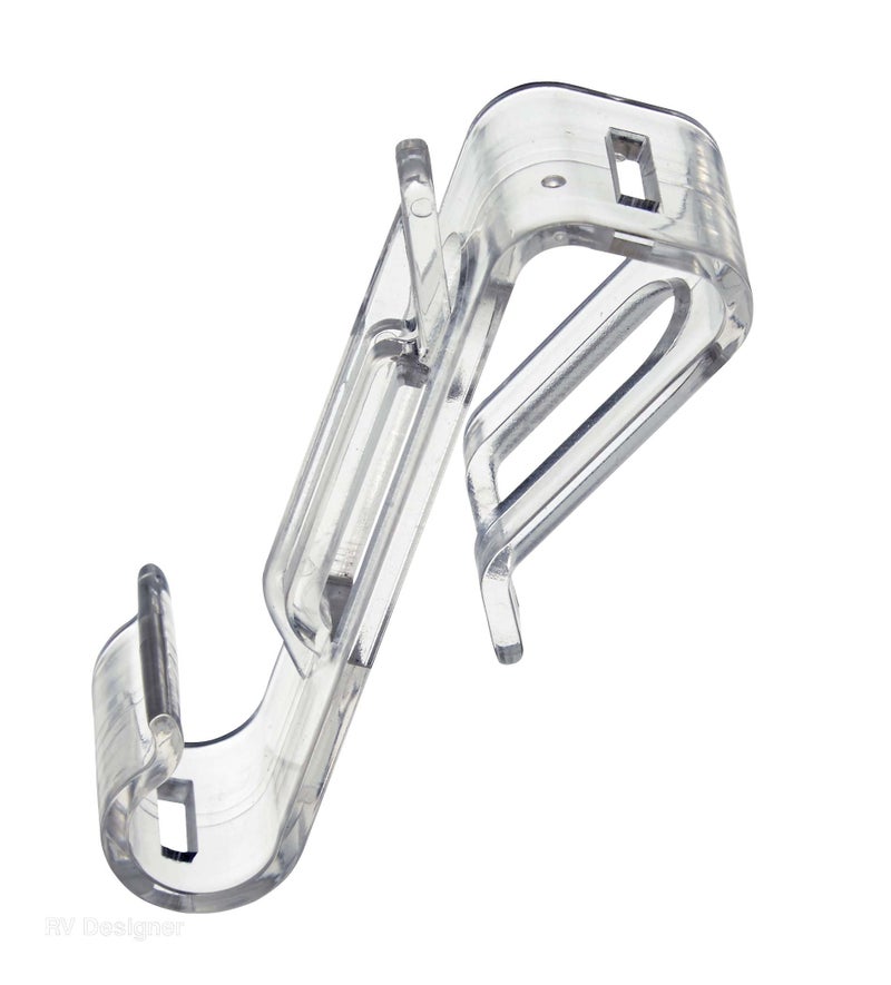 RV Designer M125 Multi Use Super Klip, Galley - Bath - Awning Clips, 4 Pack - Image 1