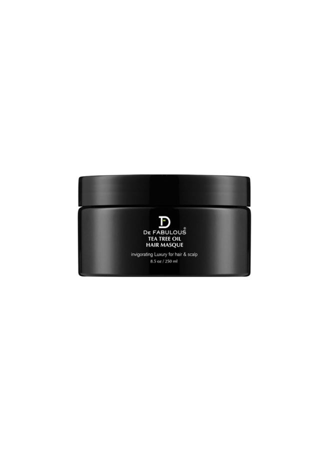 De Fabulous Tea Tree Oil Mask 250 ml |All hair types | Scalp Health | Sulphate Free - Image 1