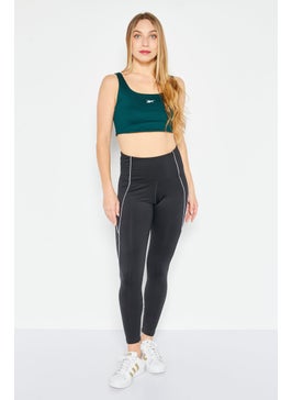 Reebok Women Sportswear Fit Training Leggings, Black  - Image 4