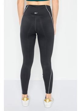 Reebok Women Sportswear Fit Training Leggings, Black  - Image 3