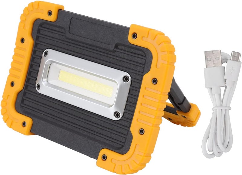 مصباح عمل LED للخارج COB شحن عبر USB مصابيح يدوية محمولة للتنزه والتخييم وإضاءة الطوارئ - Image 1