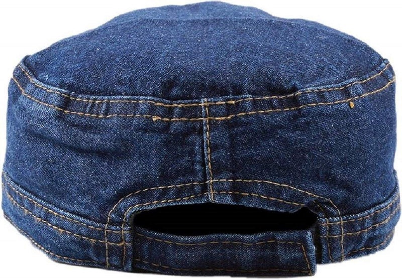 Zacharias Unisex Denim Cap (Pack of 1) (Blue; Free Size) - Image 2