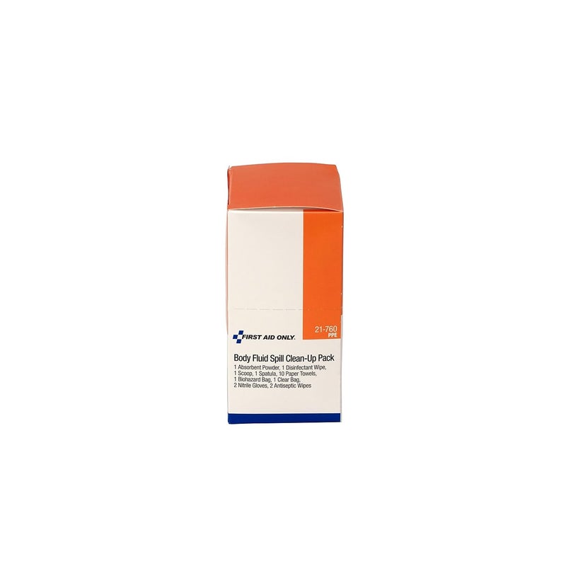 First Aid Only حزمة تنظيف 20 قطعة من مسببات الأمراض المنقولة بالدم OSHA 20 قطعة - Image 3