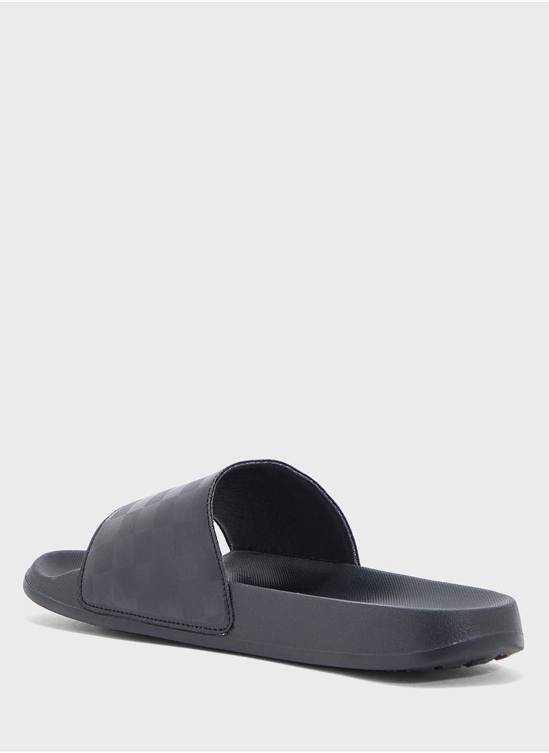 Textured Casual Slides