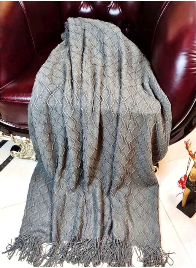 تركية أريكة رمادية مشمعة 127x173 سم