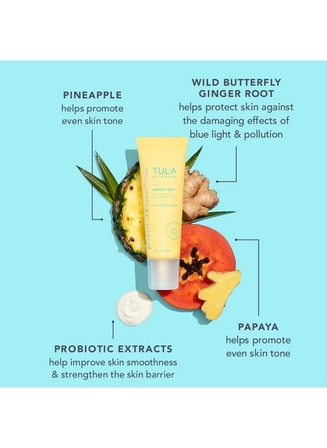TULA - Daily Spf 30 Sunscreen Gel - Broad Spectrum, Non-Greasy, Reef-Safe With Blue Light & Pollution Protection - Image 1
